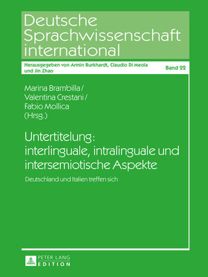 cover image of Untertitelung